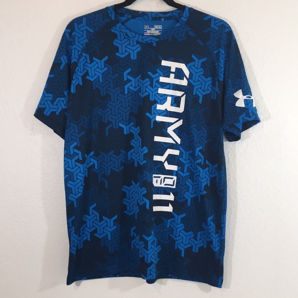 Under Armour Men's UA Army Of 11 Camo T-Shirt - Picture 2 of 7
